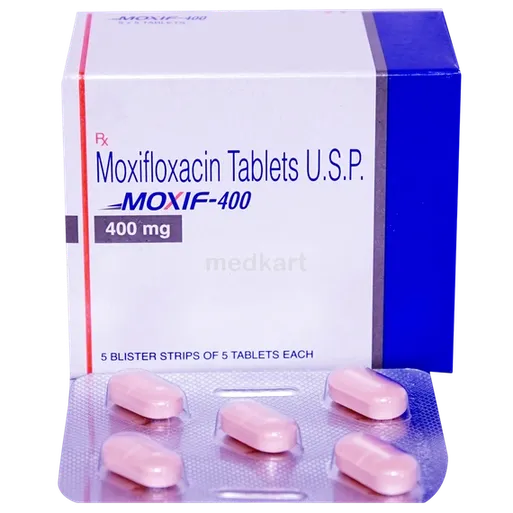 moxif 400mg tablet 5's